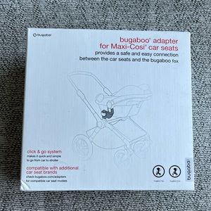Bugaboo Fox Stroller Car Seat Adapter - compatible with Maxi-Cosi, Cybex